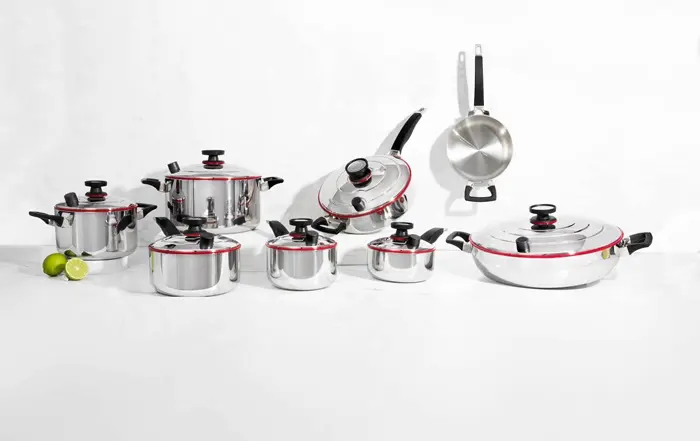 Set de 15 piezas, sistema de cocina versátil