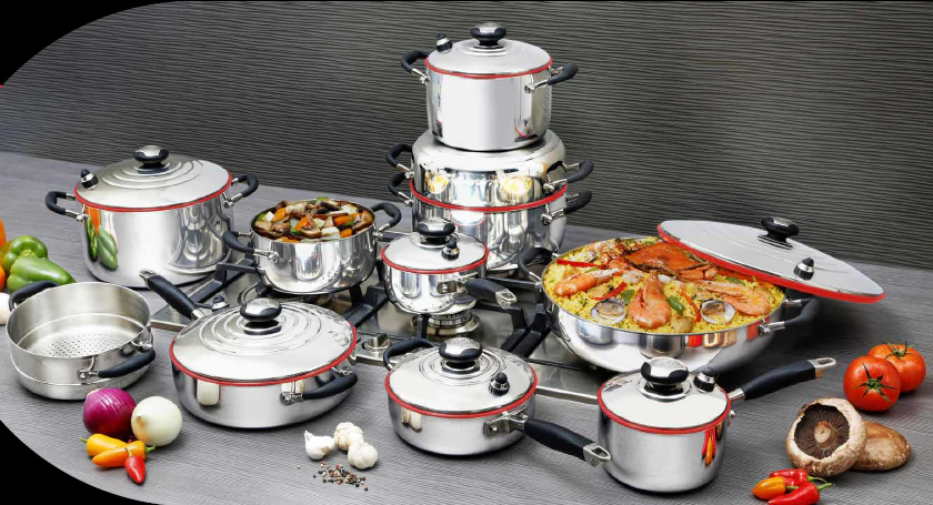 Set de 18 piezas, sistema de cocina deluxe
